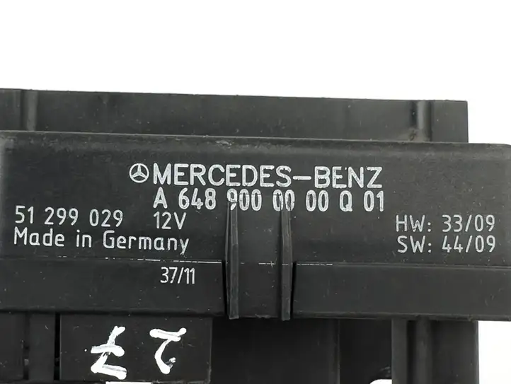 Mercedes-Benz Sprinter W901 W902 W903 W904 (1995 - 2007) a6489000000 Реле накала свечей — фото 4