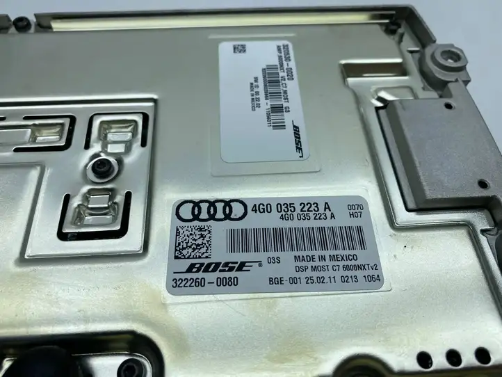Audi A7 S7 4G (2010 - 2014) 4G0035223A Усилитель звука — фото 7