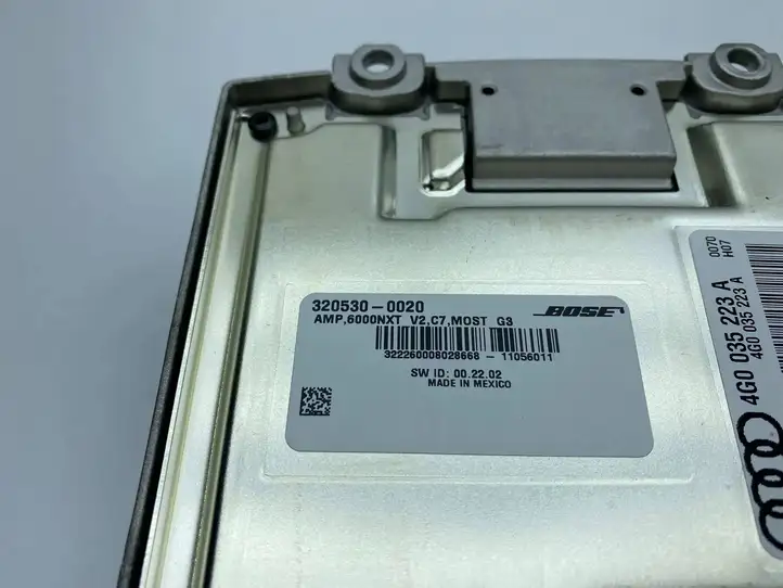 Audi A7 S7 4G (2010 - 2014) 4G0035223A Усилитель звука — фото 8