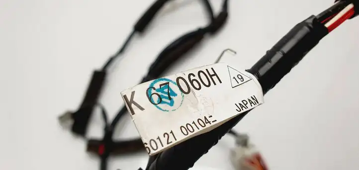 Mazda 3 I (2003 - 2006) BP4K67060H Жгут проводов крышки багажника — фото 9