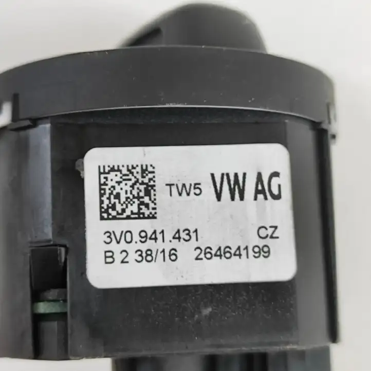 Skoda Superb B8 (3V) (2015 - 2023) 3V0941431 Включатель фонарей — фото 6