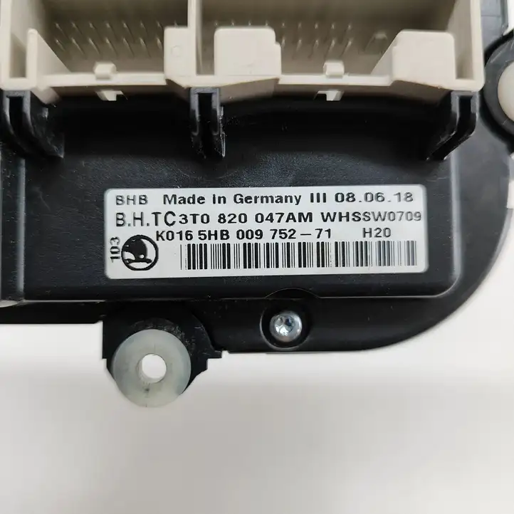 Skoda Yeti (5L) (2009 - 2012) 5HB009752 Управление климат контролем — фото 10