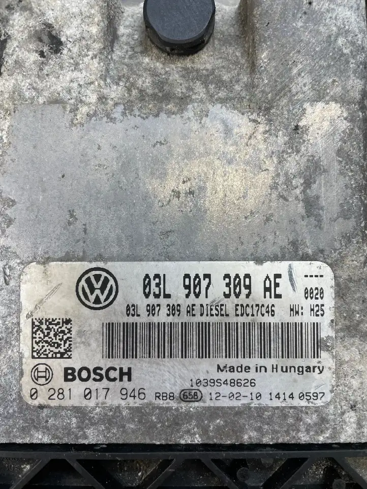 Volkswagen PASSAT B7 (2011 - 2014) 03L907309AE Блок управления двигателем (ЭБУ) — фото 4