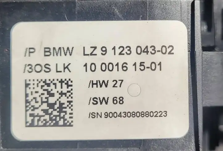 BMW 1 E81 E87 (2004 - 2011) 9123043 Контактное кольцо SRS — фото 8