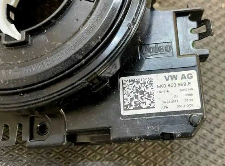 Volkswagen Jetta VI (2011 - 2018) 5K0953569E Контактное кольцо SRS — фото 4