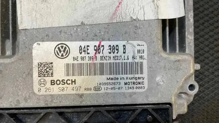 Volkswagen Jetta VI (2011 - 2018) 04E907309B Блок управления двигателем (ЭБУ) — фото 4