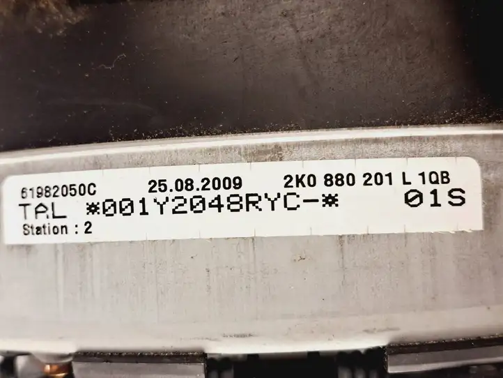 Volkswagen Caddy (2004 - 2010) 2K0880201L Подушка безопасности руля — фото 7