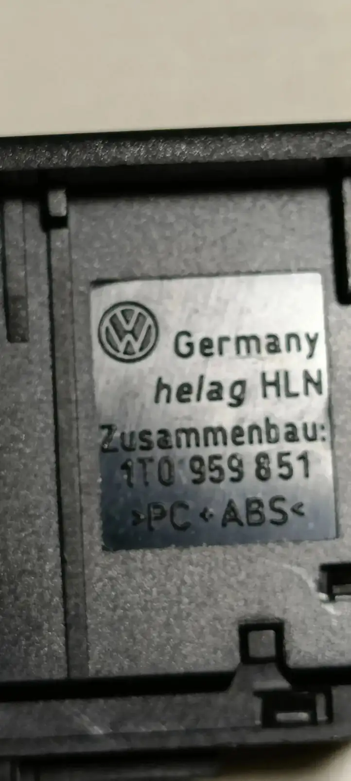 Volkswagen Caddy (2010 - 2015) 1T0959851 Блок кнопок стеклоподъемников — фото 4