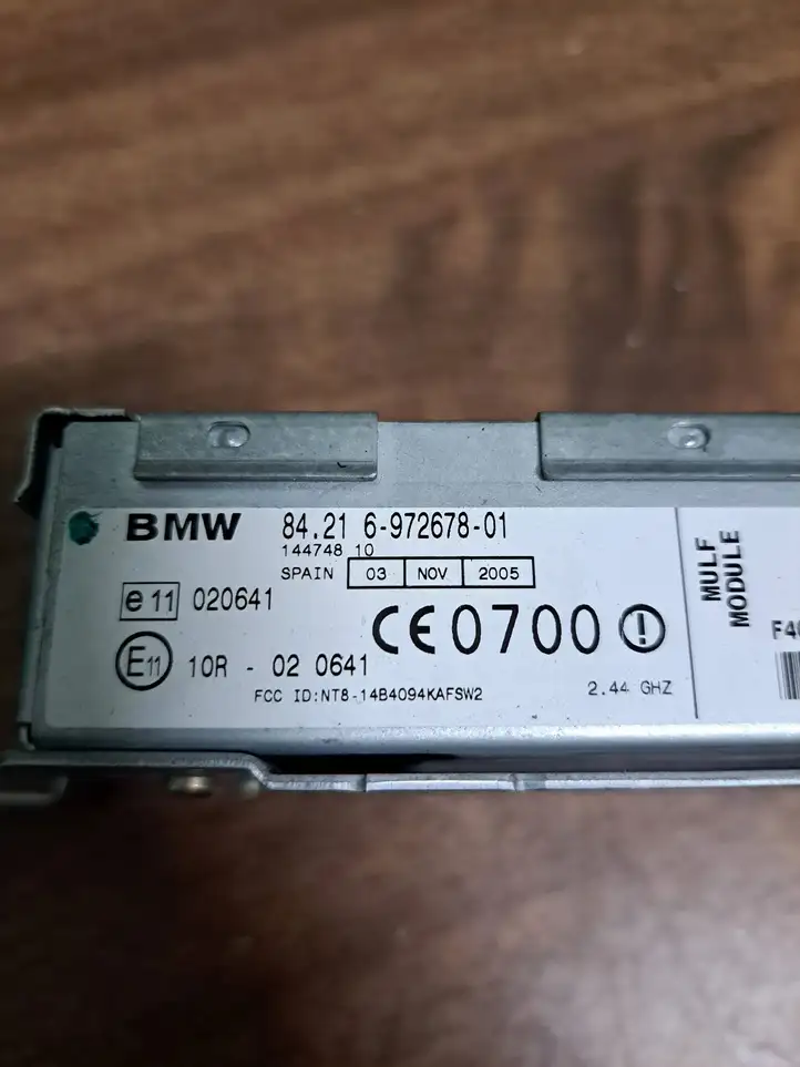 BMW 5 E60 E61 (2004 - 2010) 6972678 Bluetooth модуль — фото 3