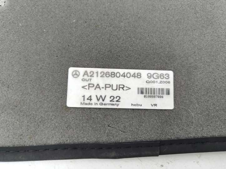 Mercedes-Benz CLS C218,X218 (2011 - 2017)  A2126804048 Передний коврик