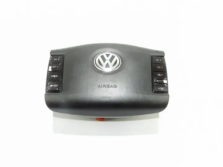 Volkswagen Touareg I (2002 - 2010) Подушка безопасности руля — фото 7