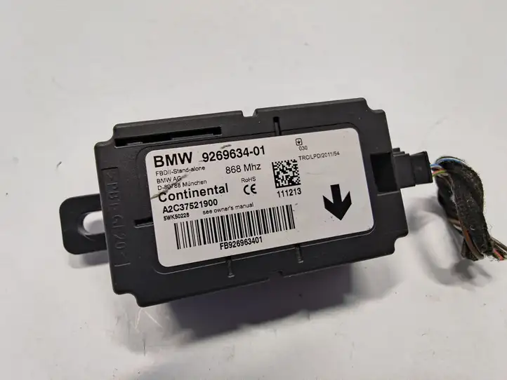 BMW 3 F30 F35 F31 (2012 - 2018) 9269634 Прочие блоки управления — фото 4