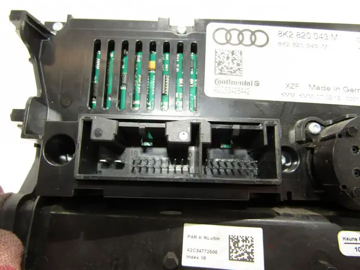 Audi A4 S4 B8 8K (2007 - 2011) Блок управления климат-контролем — фото 2