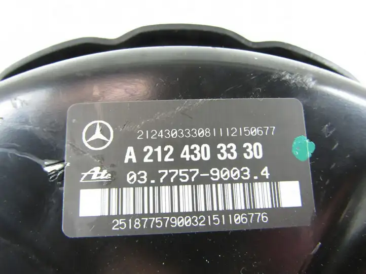 Mercedes-Benz E W212 (2009 - 2016) Вакуумный усилитель тормозов — фото 3