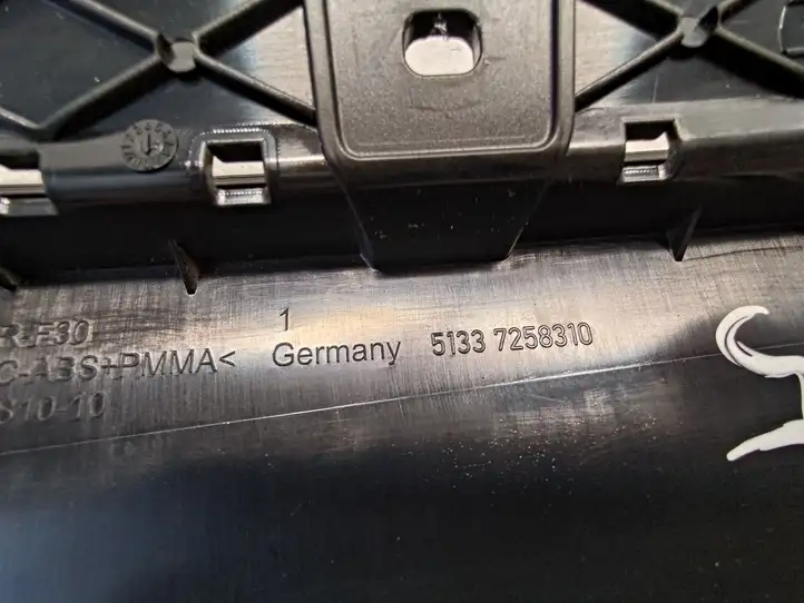 BMW 3 F30 F35 F31 (2012 - 2018) 51337258310 Верхняя обшивка стойки B — фото 3