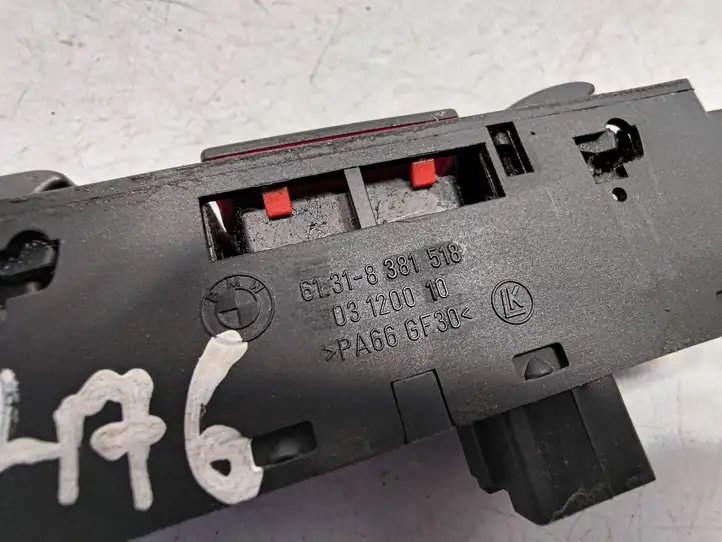 BMW 3 E46 (1998 - 2005) 61318381518 Кнопка стеклоподъемников — фото 3
