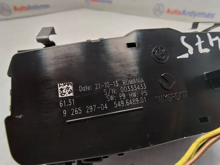 BMW 3 F30 F35 F31 (2012 - 2018) 9265297 Включатель фонарей — фото 3