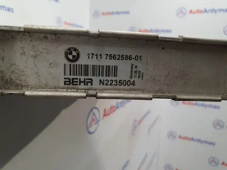 BMW 5 F10 F11 (2009 - 2016) 17117562586 Радиатор охлаждающей жидкости двигателя — фото 3