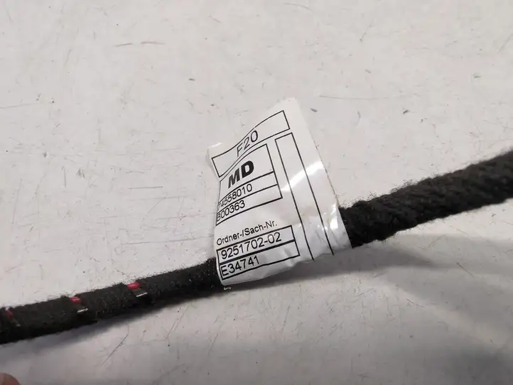 BMW 3 F30 F35 F31 (2012 - 2018) 9251702 Прочая электропроводка — фото 4