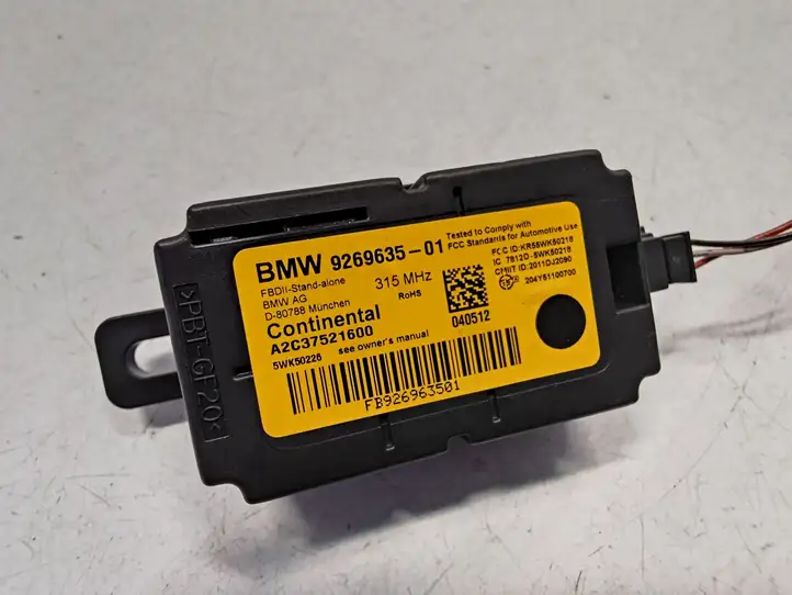 BMW 3 F30 F35 F31 (2012 - 2018) 9269635 Прочие блоки управления — фото 2