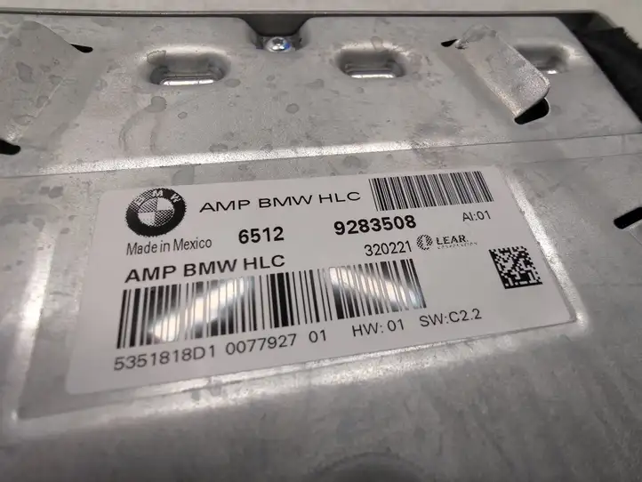 BMW X5 E70 (2006 - 2013) 65129283508 Усилитель звука — фото 4