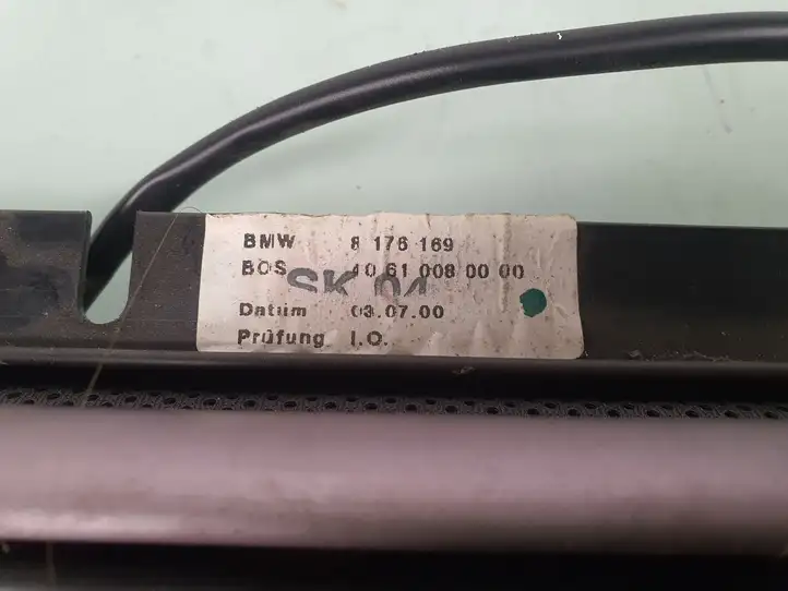 BMW 5 E39 (1996 - 2003) 8176169 Электрическая шторка заднего стекла — фото 4