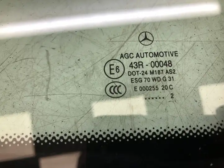 Mercedes-Benz B-class W246 (2011 - 2014) A24667016127 Заднее боковое стекло — фото 3