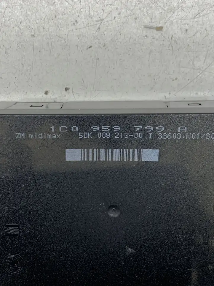 Skoda Octavia Mk1 (1U) (1996 - 2004) 1C0959799A Модуль комфорта — фото 3