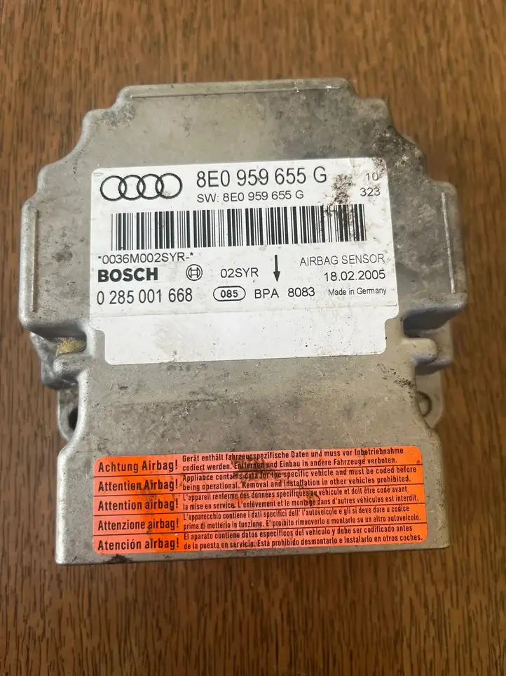 Audi A4 S4 B7 8E 8H (2004 - 2009) 8E0959655G Блок управления SRS — фото 1