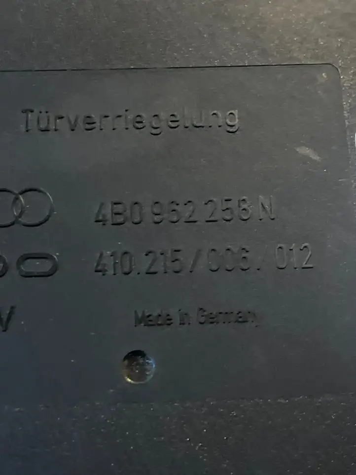 Audi A6 S6 C5 4B (2001 - 2004) 4B0962258N Модуль комфорта — фото 3