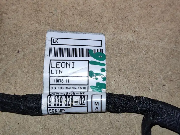 BMW 3 F30 F35 F31 (2012 - 2018) 9339315 Проводка тормозной системы — фото 3