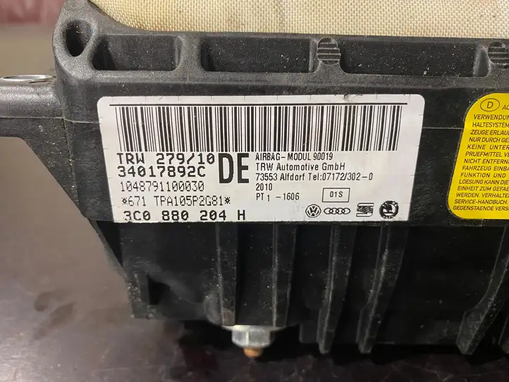 Volkswagen PASSAT B6 (2005 - 2010) 3C0880204H Подушка безопасности пассажира — фото 9