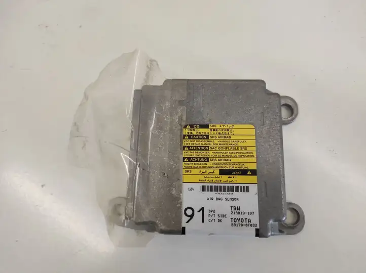 Toyota Corolla Verso AR10 (2004 - 2009) 213819107 Датчик удара SRS — фото 1
