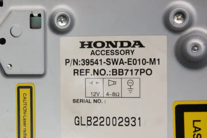 Honda CR-V (2006 - 2009) 39541SWAE010M1 Магнитола / мультимедийная система — фото 7