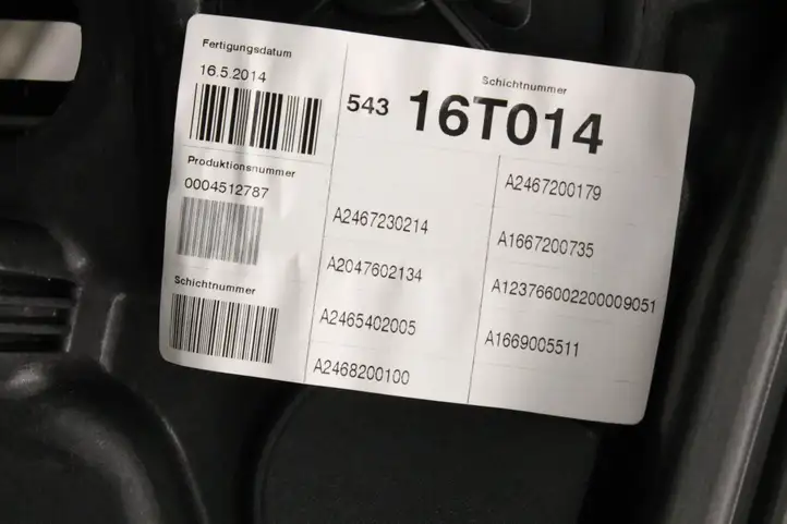 Mercedes-Benz B-class W246 (2011 - 2014) A2467200179 Электростеклоподъемник передний (комплект) — фото 7