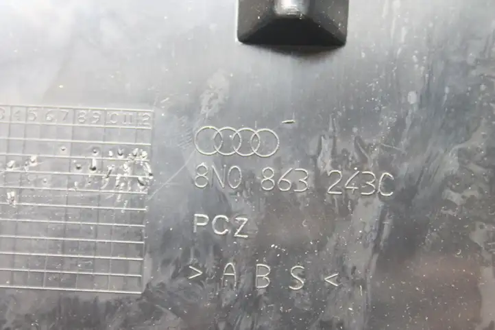 Audi TT Mk1 (1998 - 2003) 8N0863243C Вещевой ящик — фото 9