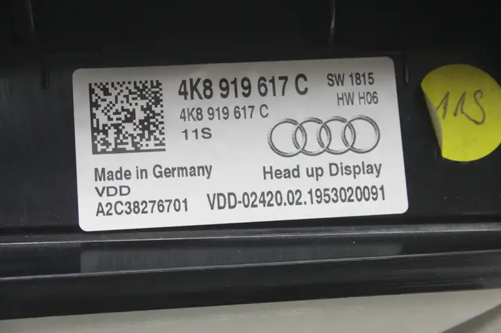 Audi A7 S7 4K8 (2018 - ) 4K8919617C Выдвижной дисплей — фото 5