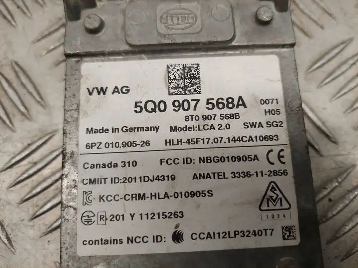 Audi A3/S3 8V (2012 - 2016) 5Q0907568A Радар контроля слепых зон — фото 3