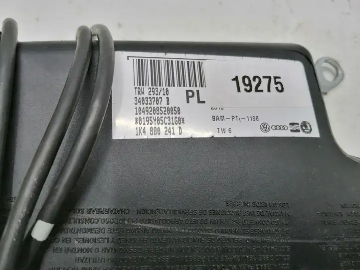 Seat Altea XL (2004 - 2015) 1K4880241D Подушка безопасности сиденья — фото 3