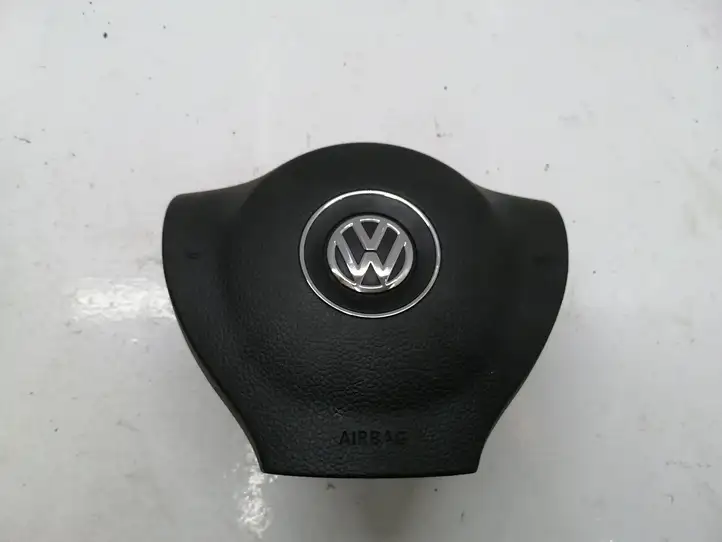 Volkswagen Golf VI (2009 - 2013) 1KM880201C Подушка безопасности руля — фото 1