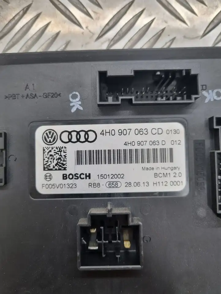 Volkswagen Touareg II (2010 - 2018) 4H0907063CD Модуль комфорта — фото 3