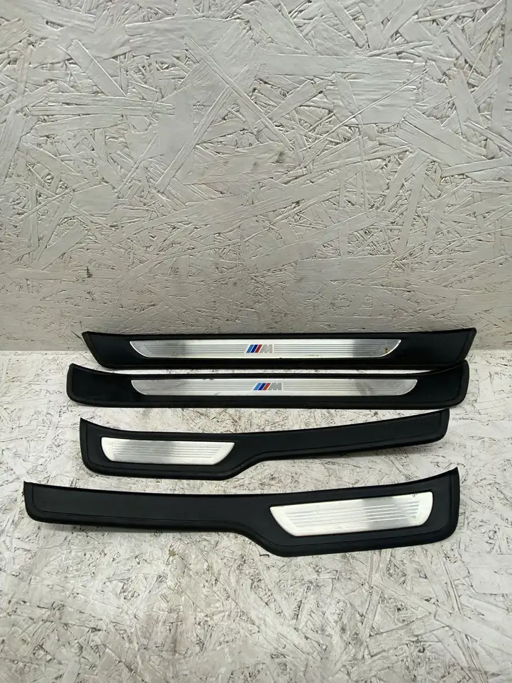 BMW 3 E90 E91 (2005 - 2012) 7255930 Внутренняя отделка переднего порога — фото 1