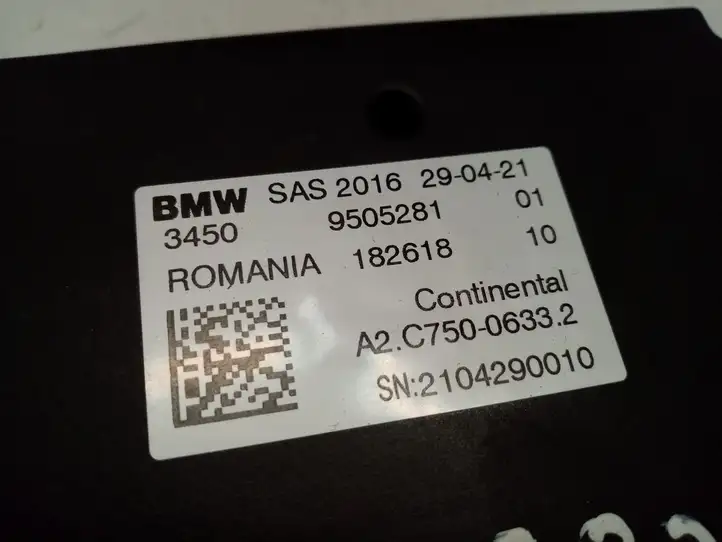 BMW X3 G01 (2018 - 2024) 9505281 Прочие блоки управления — фото 3