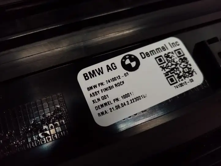 BMW X3 G01 (2018 - 2024) 7410012 Внутренняя обшивка порога (комплект) — фото 3