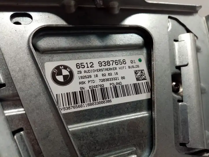 BMW X1 F48 F49 (2015 - 2022) 65129387656 Усилитель звука — фото 4