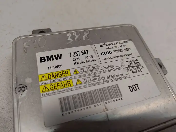 BMW 5 F10 F11 (2009 - 2016) 7237647 Блок розжига ксенона — фото 2