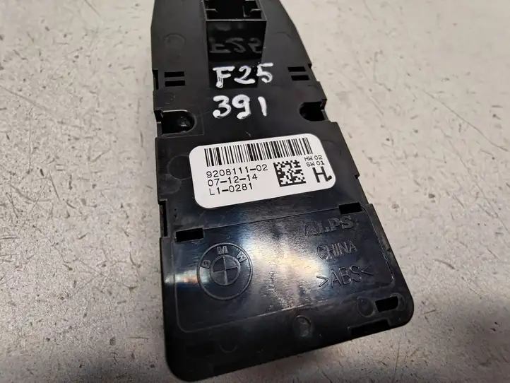 BMW X3 F25 (2010 - 2017) 9208111 Блок кнопок стеклоподъемников — фото 2