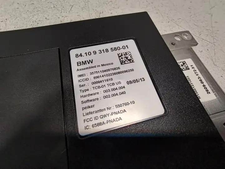BMW X3 F25 (2010 - 2017) 84109318580 Блок GSM — фото 3