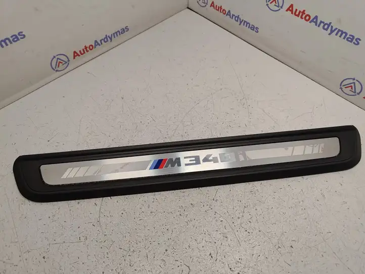 BMW 3 G20 G21 (2019 - ) 8079724 Внутренняя отделка переднего порога — фото 1
