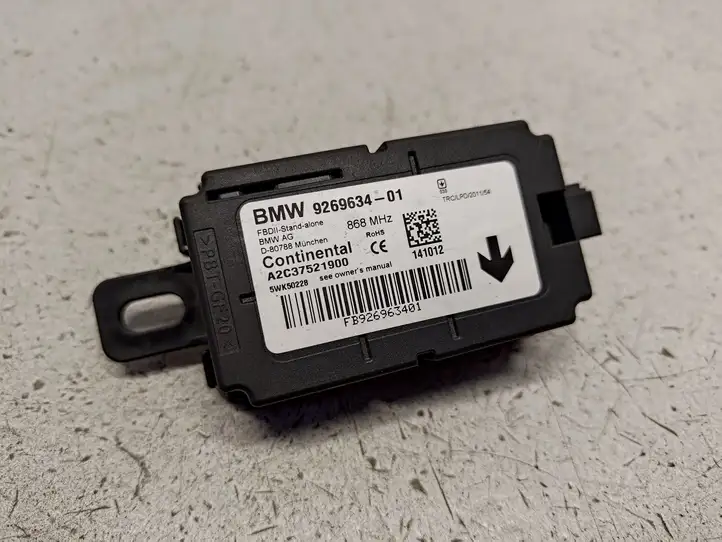 BMW 3 F30 F35 F31 (2012 - 2018) 9269634 Блок управления TPMS — фото 1